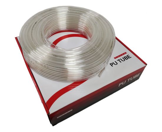 Трубка PU 10х6.5 мм, 100 м, прозрачная NBPT 52273 