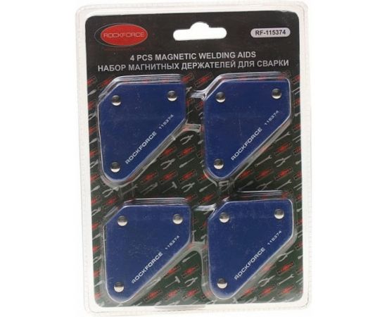 Набор магнитных держателей для сварочных работ 4 шт ROCKFORCE RF-115374 