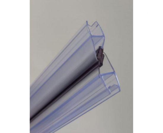 Уплотнительный магнитный профиль для распашной двери SERVICE PLUS 90/180, t=8 мм, l=2200 мм, пвх, прозрачный BK-708T8 