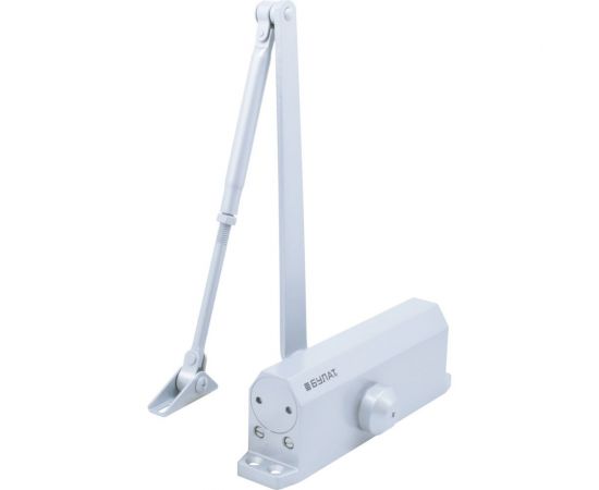 Дверной доводчик БУЛАТ ДД 504/4 A-S (60-85 кг; серебро) 13505 