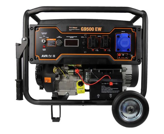 Бензиновый генератор FOXWELD Expert G9500 EW в комплекте с блоком автоматики 8222 – изображение 2