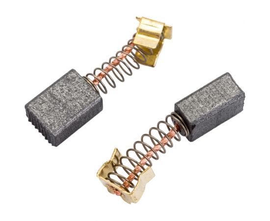 Комплект угольных щеток для электроинструмента Makita (пружина, пятак-уши), 6x9х11 мм, 2 шт COFRA SDM-34613 – изображение 3