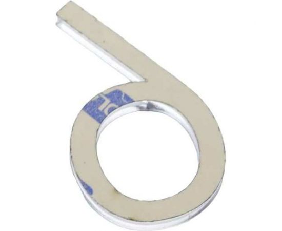 Дверная цифра 6 Brante LOFT 60 мм, чёрная 150176 – изображение 2