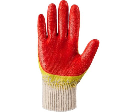 Перчатки Фабрика Перчаток 2й латекс, Люкс, оранжевые ПЕР-ОБЛ2-ЛЮКС-200 – изображение 3