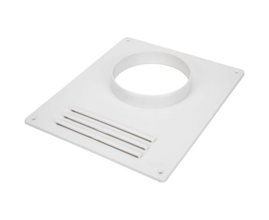 Площадка торцевая пластиковая с фланцем и решеткой (205x240 мм; 110 мм) ВИЕНТО 110ПР – изображение 3