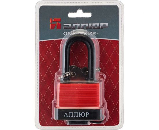 Навесной всепогодный замок Аллюр ВС1С-65ПД d-13,5 мм 1442 – изображение 3