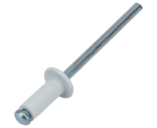 Заклёпки Профикреп RAL9003 бел.сигнальный пакет, 4,0х10 50 шт 114206 – изображение 4