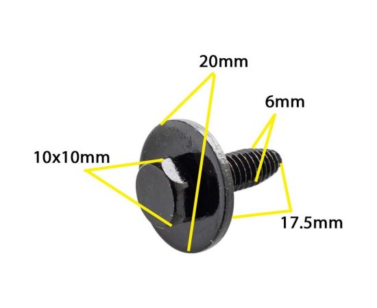 Металлический автокрепеж Крепавто M2034 – изображение 2