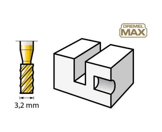 Насадка для гравера 194DM 3.2 мм, 2 шт Dremel 26150194DM – изображение 2