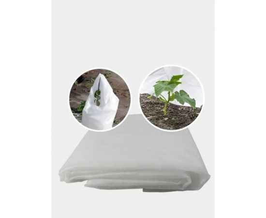 Материал укрывной белый АГРО 30 32 кв.м, 3.2х10 м НАНОИЗОЛ 4610003800345 – изображение 2