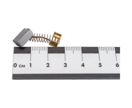 Комплект угольных щеток для электроинструмента Makita (пружина, пятак-уши), 5x8х10 мм, 2 шт COFRA SDM-34600 – изображение 2