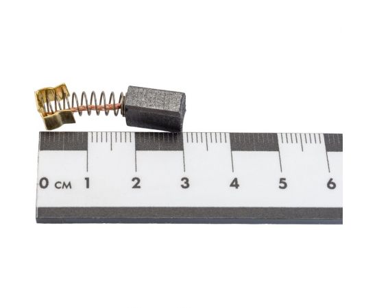 Комплект угольных щеток для электроинструмента Makita (пружина, пятак-уши), 6x9х11 мм, 2 шт COFRA SDM-34613 – изображение 2