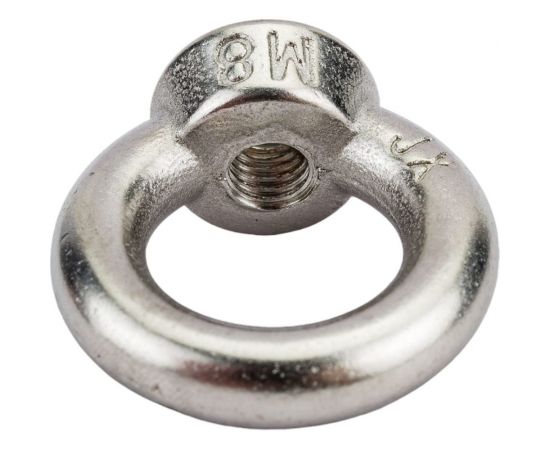 Нержавеющая рым-гайка KREPFIELD М8, ART 582, А2, 1 шт. 582А2РЫМГАЙКАМ8-1 – изображение 2