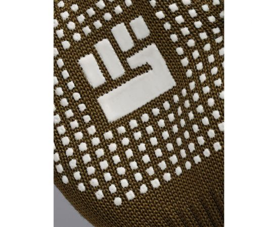 Трикотажные 2-слойные перчатки с ПВХ Фабрика перчаток 10 класс, 6 нитей, олива L 6-10-2С-ОЛ-(L) – изображение 6