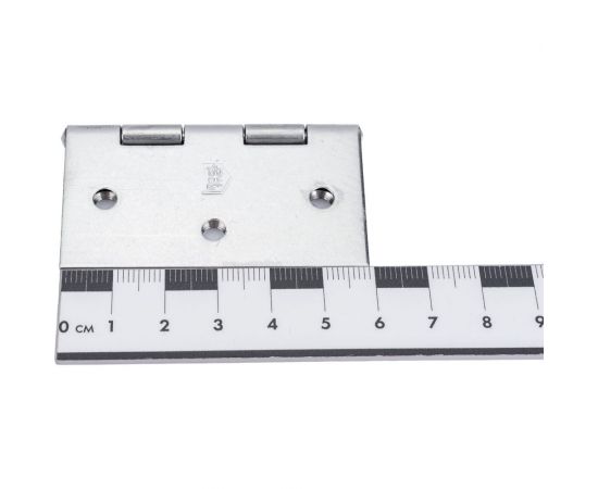 Прямая петля VORMANN 60x60х1,2 мм, нержавеющая сталь 010503060 – изображение 2