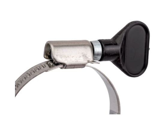 Червячный хомут STARFIX 30-45 мм, нержавеющая сталь W2, бабочка SMP-62132-1 – изображение 2