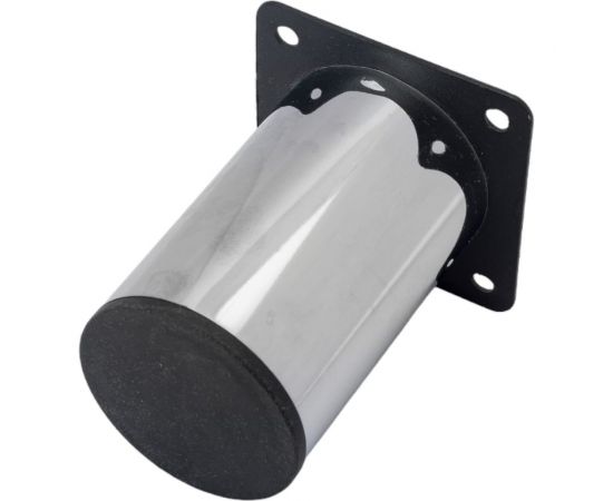 Ножка Tech-Krep металл, круглая, нерегулируемая, D50x80 мм, хром - накл. 148577 – изображение 2