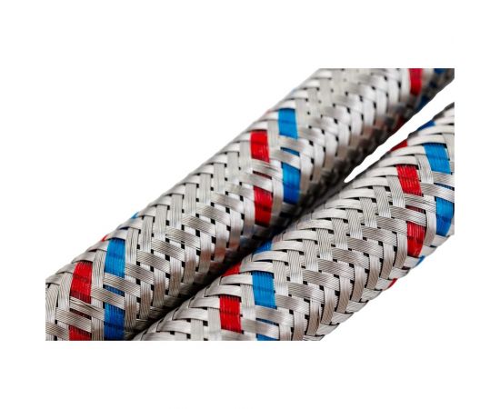 Подводка к смесителю TР-сантехника из нержавеющей стали 80 см, пара 79835 – изображение 3