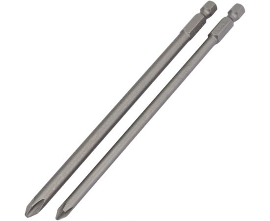 Бита крестовая РН1, РН2, 150 мм, 2 шт YATO YT-0489 