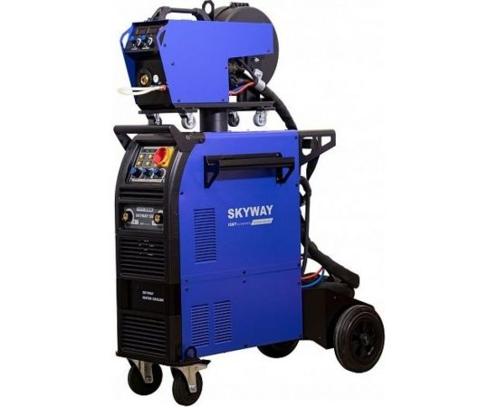 Сварочный полуавтомат с выносным подающим механизмом, 5 м и водяным охлаждением Aurora SKYWAY 500 21849 