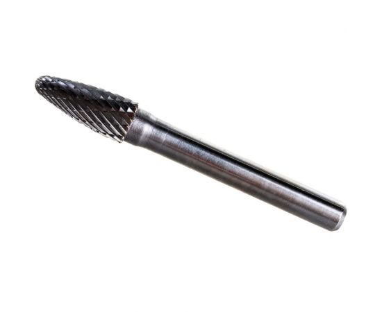 Борфреза твердосплавная гиперболическая с закруглённой головкой тип FRBF ROTORICA F1020X06 