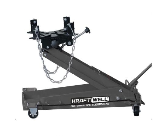 Гидравлическая подкатная тележка для агрегатов трансмиссии KraftWell г/п 1500 кг KRWLTJ1.5 