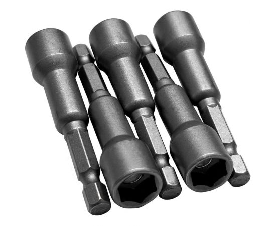 Набор бит с торцевыми головками 10x65 мм, 5 шт vertextools БТ-10-65 