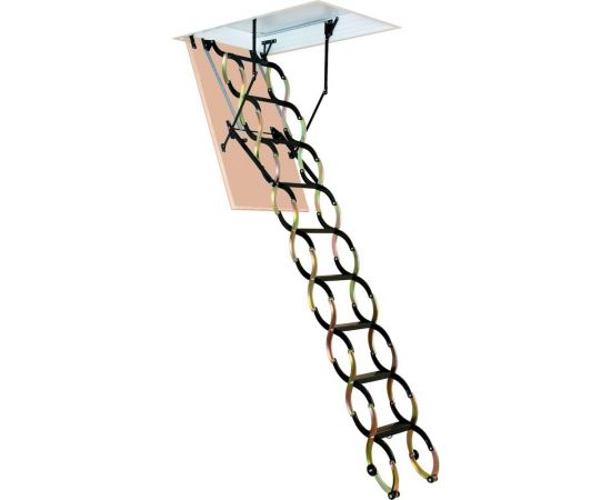 Чердачная лестница OMAN NOZYCOWE TERMO 70х80 см, h-285 см УТ000026434 