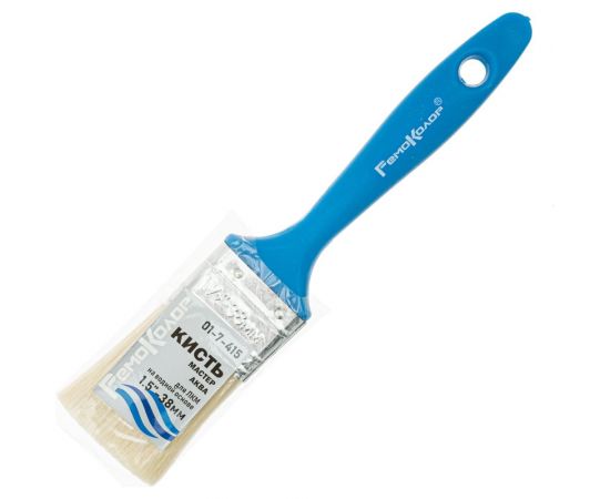 Плоская кисть РемоКолор Гамма Аква, 1.5-38 мм, 01-7-415 