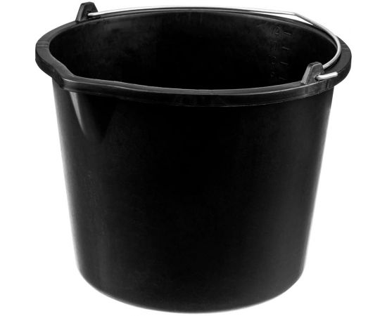 Строительное пластмассовое ведро СТРОЙМАШ 12 л 16009 