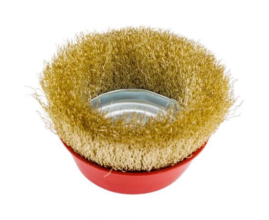 Щетка для МШУ чашка (125 мм, М14, металлическая проволока) Калибр 00000041861 – изображение 4