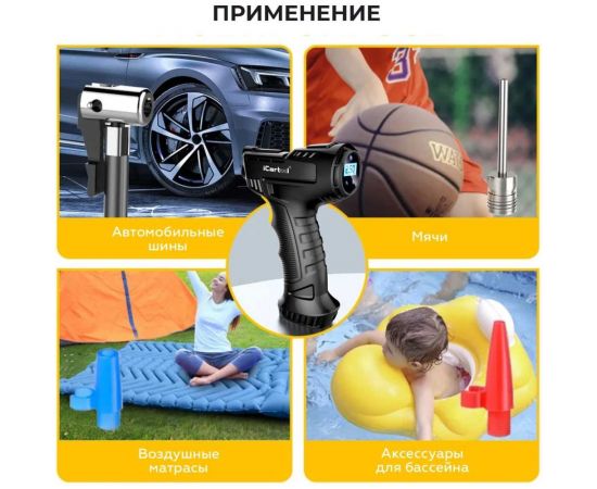 Автомобильный компрессор iCarTool IC-CC3665 – изображение 5