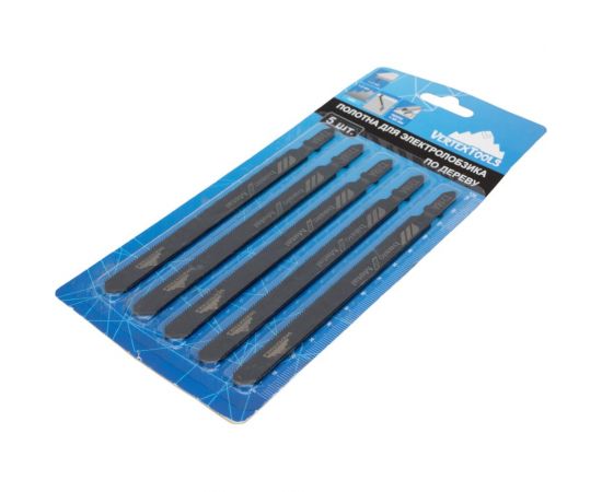 Полотно 5 шт для электролобзика vertextools T318A – изображение 2