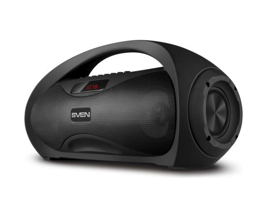 Портативная колонка SVEN АС PS-425 черная, 12 Вт, Bluetooth, FM, USB, microSD, LED-дисплей, 1500 мА*ч SV-019624 – изображение 3
