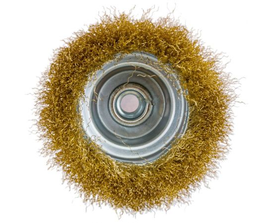 Щетка для МШУ чашка (125 мм, М14, металлическая проволока) Калибр 00000041861 – изображение 3