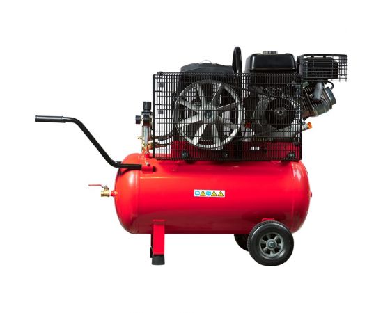 Компрессор FUBAG bp 5200/100/9.8 520 л/мин 100л 10бар 7.2 квт бензин 641279 – изображение 2