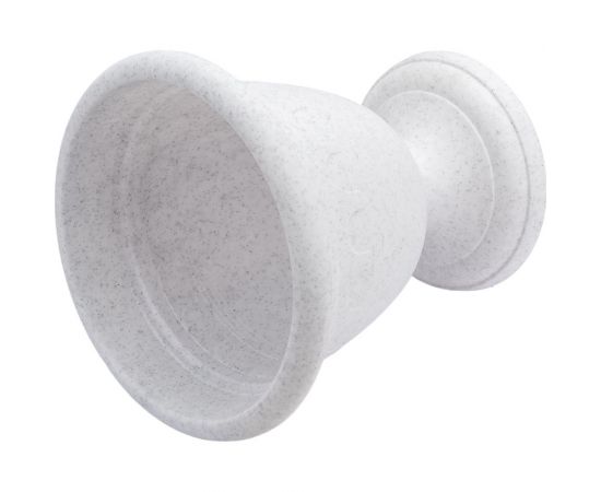 Высокий вазон Martika Колывань 0.8 л, диаметр 14 см, мрамор С132М – изображение 3