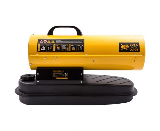 Дизельная тепловая пушка Denzel DHG-10, 10 кВт, 300 м3/ч, прямой нагрев 96481 – изображение 9