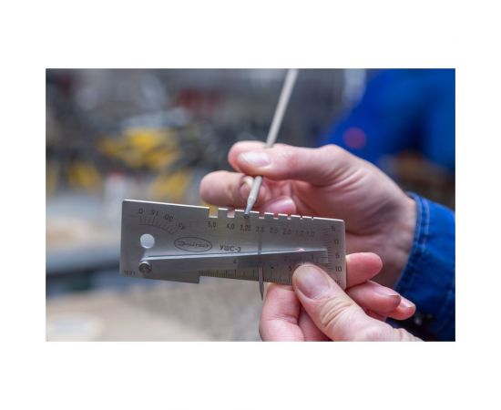 Универсальный шаблон сварщика УШС-3 с калибровкой Элитест 00107396к – изображение 3