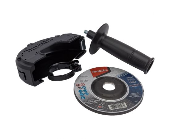 Угловая шлифовальная машина Makita 125 мм, 840 Вт, 11000 об/мин, плавный пуск, функция антирестарта 9558HNR – изображение 6