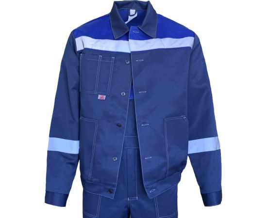 Летний костюм Спрут Енисей, темно-синий/васильковый, р.52-54/104-108, рост 170-176 131844 – изображение 7