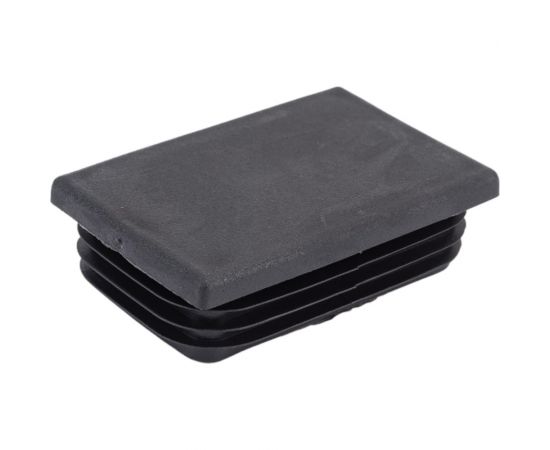 Внутренняя заглушка для трубы Tech-Krep 40x60 мм, черный пластик, 4 шт. пакет 150421 