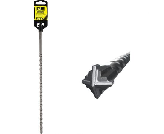 Бур Quadro-X (10.0х360/300 мм; SDS-plus) ГРАНИТ 410360 