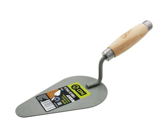 Кельма печника ON овал, порошковая покраска, деревянная усиленная рукоятка, 320x105мм 02-14-101 