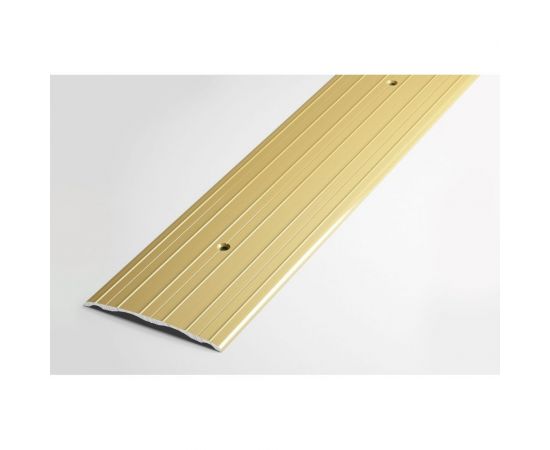 Порог прямой алюминиевый (60 мм; 0.9 м; анодированный; золото) Лука 00000002803 