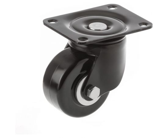 Большегрузное полипропиленовое колесо поворотное с площадкой SHdd 93 (75 мм; 180 кг) А5 1000506 