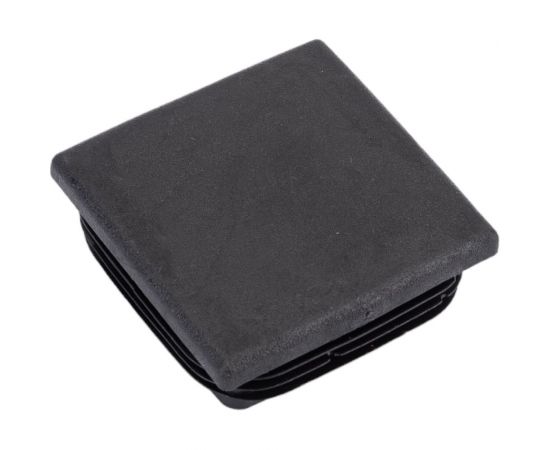 Внутренняя заглушка для трубы Tech-Krep 50x50 мм, черный пластик, 4 шт. пакет 150420 