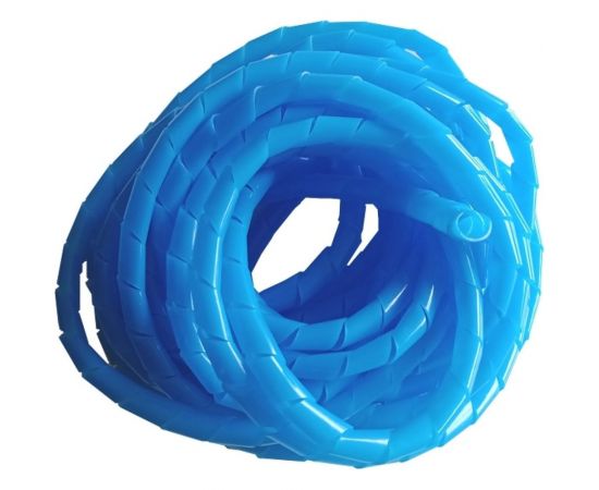 Спиральная оплетка PARLMU SWB 10-4, полиэтилен, размер 10, бухта 8 м, голубая PR4400400 