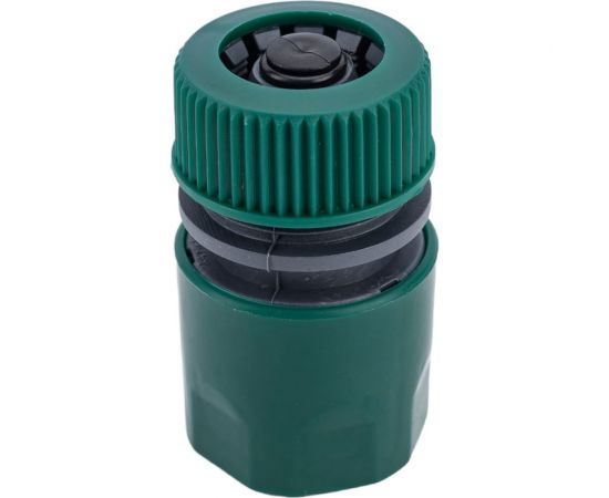 Соединитель пластиковый с автостопом 1/2" FIT IT 77405 