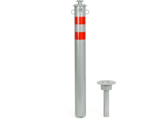 Парковочный столбик Технология Город съемный с креплением для цепи 750x76мм 3962 